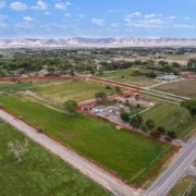 2324 I Road Grand Junction ariel view of L shaped lot